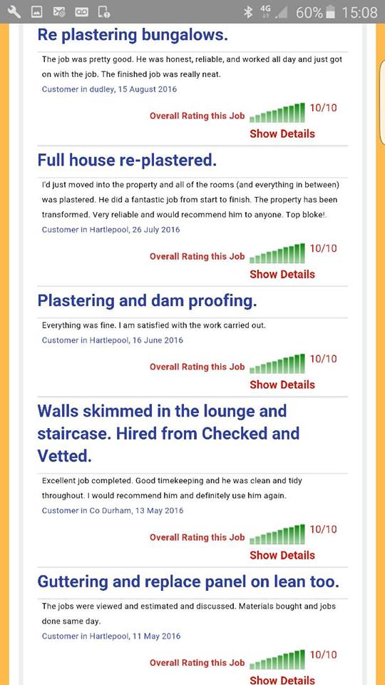 Dave Morrison Plastering — Photos 13